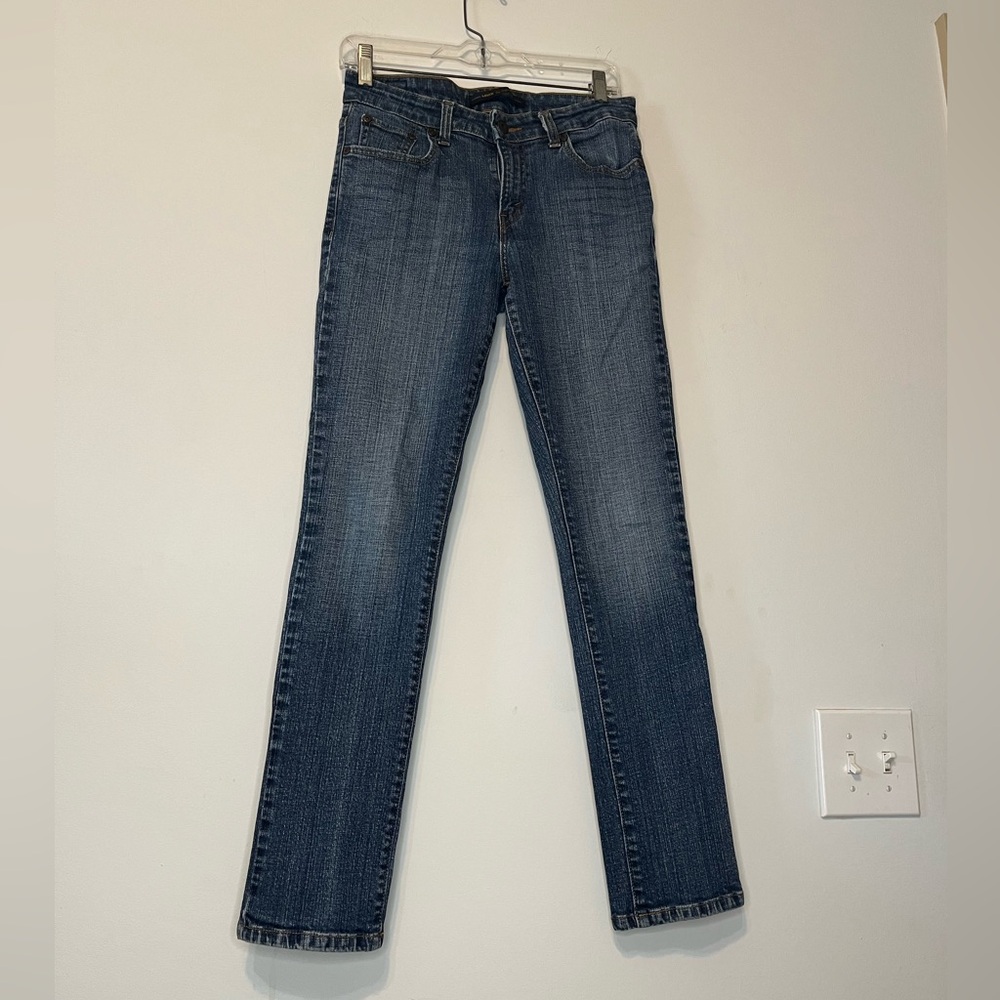 Levi’s Mid Rise Skinny Blue Jeans